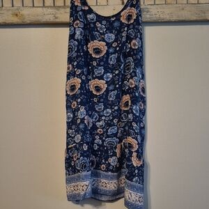 Floral Blue Sundress